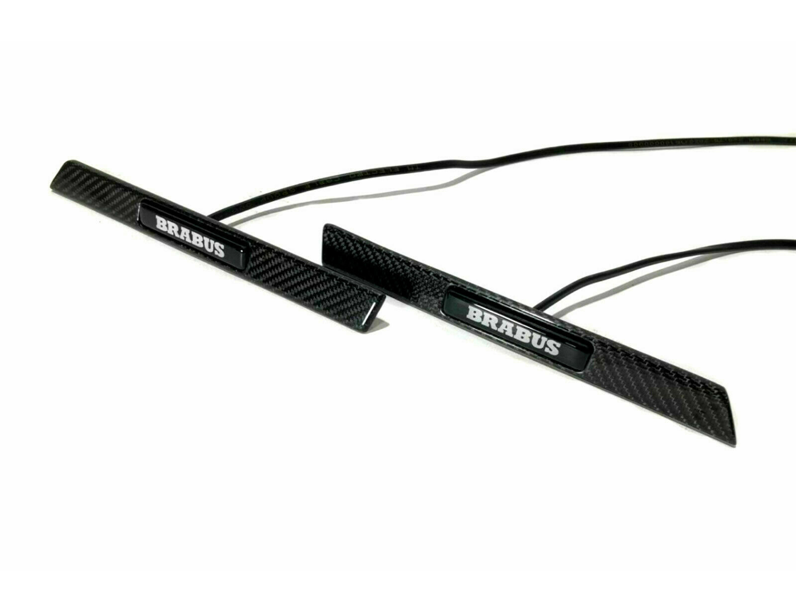Carbon Fiber Brabus Fender Insert LED for Mercedes G Wagon W463A W464